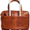Borsa business in pelle Miele Marrone Valigetta 2B59-20-2wp-7