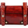 Gusti Fabrice P. Borsa da sella in pelle per manubrio, borsa per attrezzi, borsa in pelle vintage-7