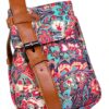 Borsa a tracolla da donna BAOSHA per laptop 15,6" Satchel floreale-5