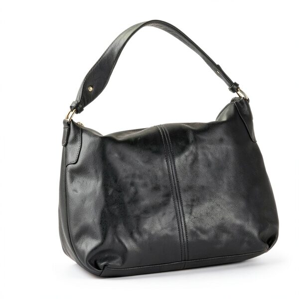 Borsa a tracolla donna in pelle Gusti Hannah Nero, design elegante-6