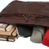 Borsa a tracolla in pelle Nyra vintage Cognac elegante e resistente-4