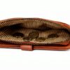 Portafoglio donna in pelle GUSTI 2A257 Nocciola porta carte RFID-8
