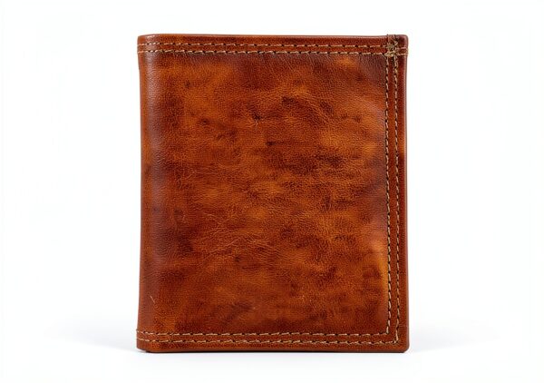 Portafoglio Gusti Leder in vera pelle marrone modello A144 unisex-4
