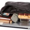 Borsa a tracolla donna in pelle Gusti Hannah Nero, design elegante-4