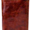Portafoglio Gusti Leder in vera pelle marrone modello A144 unisex-0