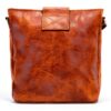 Borsa a tracolla in pelle Gusti Jacqueline S Shopper marrone 30x26 cm-8