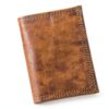 Portafoglio Gusti Leder in vera pelle marrone modello A144 unisex-7