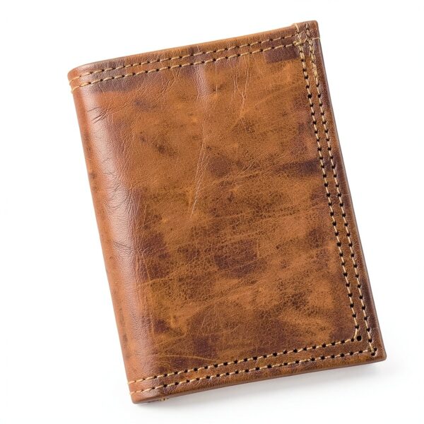 Portafoglio Gusti Leder in vera pelle marrone modello A144 unisex-7