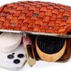 Gusti Borsa a tracolla in pelle Britney – Borsa da donna – Marrone-7