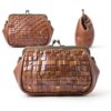 Gusti Borsa a tracolla in pelle Britney – Borsa da donna – Marrone-3