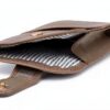 Gusti Leder Portaocchiali grigio – custodia in pelle vegana, vintage-4