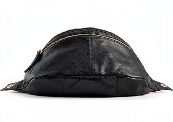 Marsupio in pelle Gusti Freya - Unisex, nero, modello 2G77-8