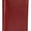 Gusti Beckett - Portafoglio in pelle da donna, stile vintage, rosso-0