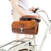 Gusti in pelle borsa da sella vintage marrone modello 2G82-20-72-1