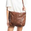 Borsa a tracolla Gusti Suzanne in pelle vintage cognac donna-2