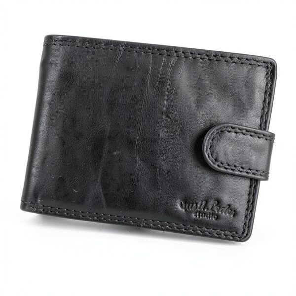 Portafoglio uomo Gusti Leder Gustav vintage nero modello 2A59-6