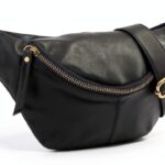 Gusti Cillian - Marsupio da donna e uomo, in pelle, colore: Nero, Nero , taglia unica-0