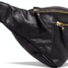 Marsupio in pelle Gusti Freya - Unisex, nero, modello 2G77-6