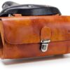 Gusti in pelle borsa da sella vintage marrone modello 2G82-20-72-7