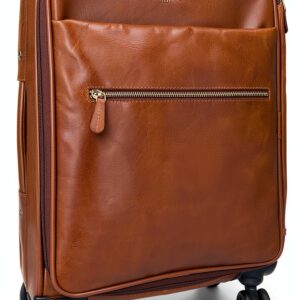 Borsa da viaggio in pelle Gusti – Trolley Asia marrone 59x27x38 cm-0