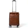 Borsa da viaggio in pelle Gusti – Trolley Asia marrone 59x27x38 cm-6