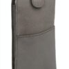 Gusti Leder Portaocchiali grigio – custodia in pelle vegana, vintage-0