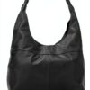 Borsa in pelle Gusti Giulia Shopper nera design vintage 36x24 cm-6