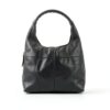 Borsa in pelle Gusti Giulia Shopper nera design vintage 36x24 cm-3