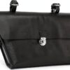 Borsa bici in pelle Gusti Borsa da telaio nera 2g143-26-25-L-0