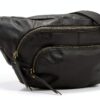 Gusti Marsupio in pelle, stile vintage, in pelle, Nero , taglia unica, Stile retr-0