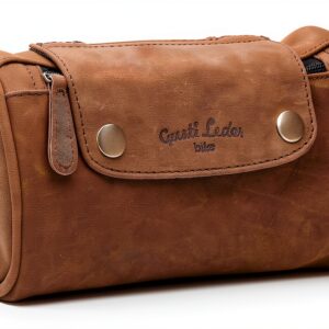 Gusti borsa da manubrio in pelle -Judith A. borsa portapacchi borsa con lucchetto per bicicletta custodia per bicicletta borsa in pelle marrone vintage-0