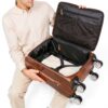 Borsa da viaggio in pelle Gusti – Trolley Asia marrone 59x27x38 cm-1