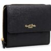 Portafoglio in pelle Gusti Brigitta Nero Saffiano Donna Taglia unica-0
