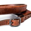 Accessorio per Bicicletta Gusti in Pelle Vintage Marrone 56‑57 cm-4