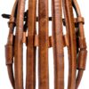 Accessorio per Bicicletta Gusti in Pelle Vintage Marrone 56‑57 cm-1