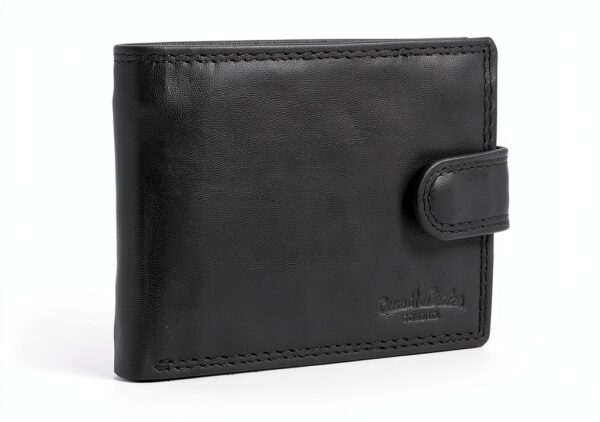 Portafoglio uomo Gusti Leder Gustav vintage nero modello 2A59-7