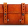 Gusti in pelle borsa da sella vintage marrone modello 2G82-20-72-3