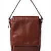 Borsa a spalla in pelle Gusti colby marrone unisex design vintage-4