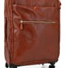 Borsa da viaggio in pelle Gusti – Trolley Asia marrone 59x27x38 cm-7