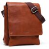 Borsa a spalla in pelle Gusti colby marrone unisex design vintage-7