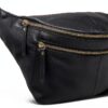 Marsupio in pelle Gusti Freya - Unisex, nero, modello 2G77-0