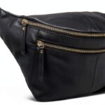 Marsupio in pelle Gusti Freya - Unisex, nero, modello 2G77-0