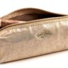 Gusti Addison - Astuccio portapenne, in pelle, colore: Argento-3