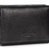 Gusti Leder studio August portamonete portafoglio banconote monete carte vintage vera pelle festa disco unisex retrò nero 2A121-33-2-0