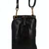 Gusti Estera - Borsa a tracolla da donna in pelle vintage, Nero , Taglia unica per tutti-5