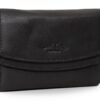 Gusti Leder Portafoglio Studio Asmund portamonete in vera pelle da donna nero-0