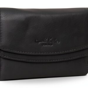 Gusti Leder Portafoglio Studio Asmund portamonete in vera pelle da donna nero-0