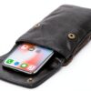 Gusti Estera - Borsa a tracolla da donna in pelle vintage, Nero , Taglia unica per tutti-1