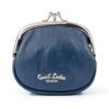 Gusti Portamonete Pelle - Boo Portafoglio portamonete portacarte per donne vintage pelle blu-2