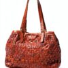 Gusti Borsa a tracolla in pelle - Demery vintage Shopper in vera pelle Donna Marrone-5